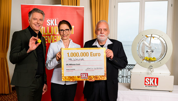 Gewinnerin des SKL Millionen-Events